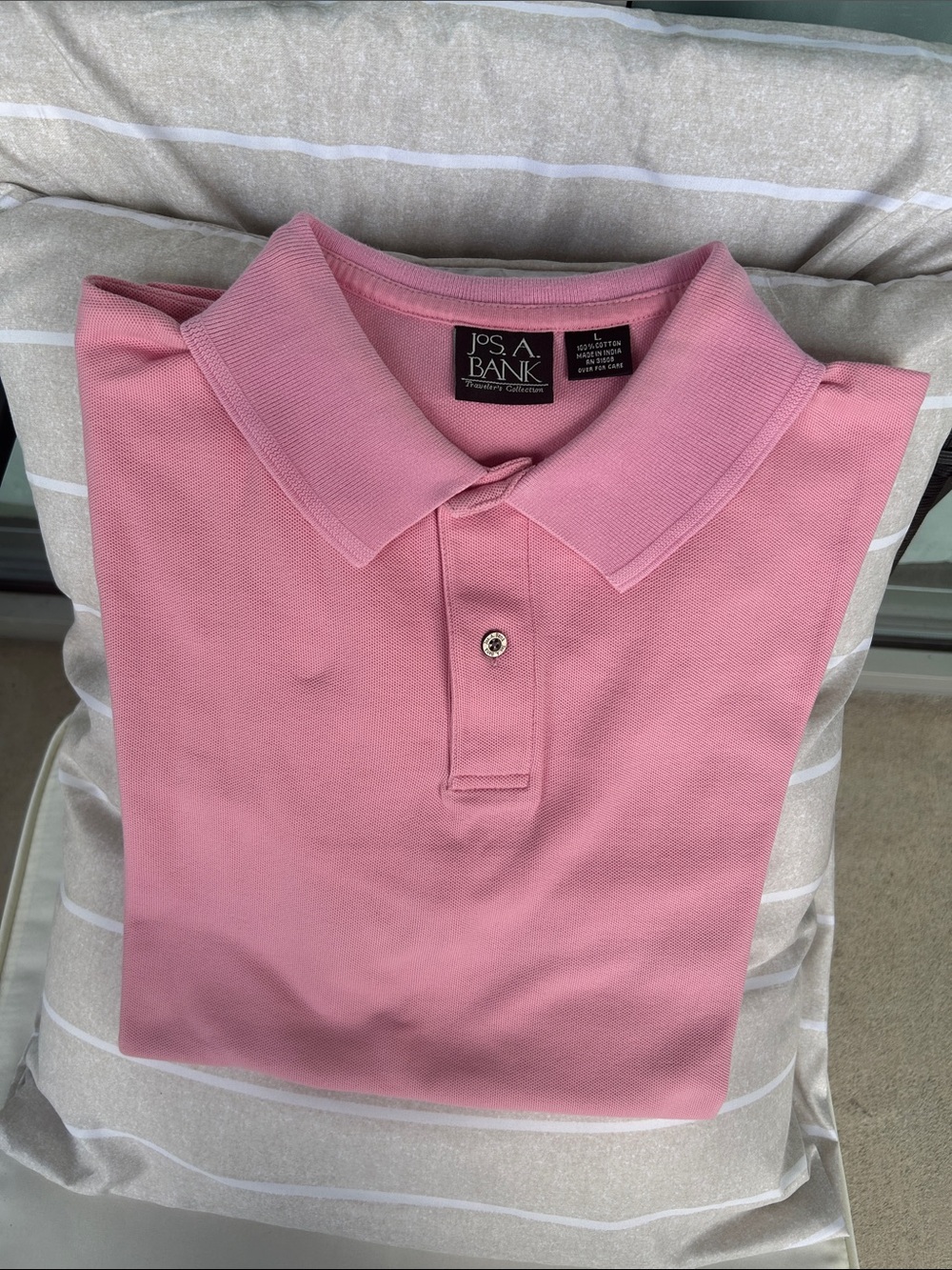 Jos. A. Bank Boys' Light Pink Polo Shirt
